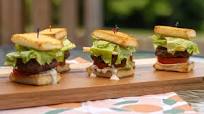 Caesar Sliders on a Stick Caesar Sliders on a Stick