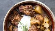 Beef and Barley Stew with Mushrooms Beef and Barley Stew with Mushrooms