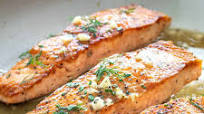 Pan-Seared Salmon with Lemon Garlic Sauce Pan-Seared Salmon with Lemon Garlic Sauce