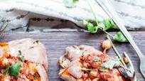 Chana Masala Stuffed Sweet Potatoes Chana Masala Stuffed Sweet Potatoes