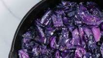 Easy Sesame Garlic Sautéed Purple Cabbage Easy Sesame Garlic Sautéed Purple Cabbage