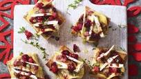 Cranberry and brie bruschetta Cranberry and brie bruschetta