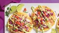 Chicken Tostadas with Avocado-Lime Ranch Chicken Tostadas with Avocado-Lime Ranch