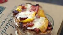 Bruschetta poivron-mozzarella Bruschetta poivron-mozzarella