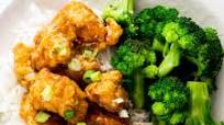 Crispy orange chicken Crispy orange chicken