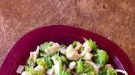 Ensalada rápida de jamón y palmito Ensalada rápida de jamón y palmito