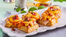 Mini Hot Brown Bites Mini Hot Brown Bites