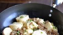 Egg Tofu with Ground Pork Egg Tofu with Ground Pork