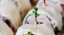 Cranberry Turkey Pinwheels Cranberry Turkey Pinwheels