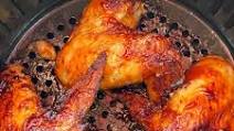 Air Fryer BBQ Chicken Wings Air Fryer BBQ Chicken Wings