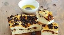 Black Olive and Sun-Dried Tomato Focaccia Black Olive and Sun-Dried Tomato Focaccia