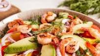 Grilled Shrimp Salad with Fresh Dill Dressing Grilled Shrimp Salad with Fresh Dill Dressing