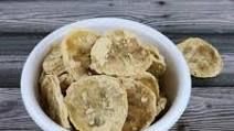 2-Ingredient Dehydrated Peanut Butter Banana Chips for Dogs 2-Ingredient Dehydrated Peanut Butter Banana Chips for Dogs