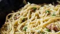 Pesto Spaghetti Carbonara Pesto Spaghetti Carbonara