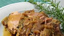 Slow Cooker Pork Loin with Apple Butter Slow Cooker Pork Loin with Apple Butter