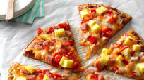 Quick Hawaiian Pizza