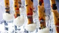 White Pizza Dip with Focaccia White Pizza Dip with Focaccia