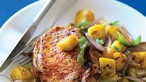 Mango and Paprika Pork Chops Mango and Paprika Pork Chops