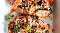 Wild Rice Stuffed Sweet Potatoes Wild Rice Stuffed Sweet Potatoes