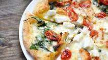 Spinach Pizza With Sun Dried Tomatoes & Feta Cheese Spinach Pizza With Sun Dried Tomatoes & Feta Cheese