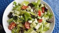 Mediterranean Salad with Lime Vinaigrette Mediterranean Salad with Lime Vinaigrette