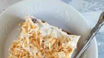 Carrot Sheet Cake with Toasted Coconut Carrot Sheet Cake with Toasted Coconut