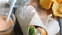 CLT Wraps with Sriracha Ranch Sauce CLT Wraps with Sriracha Ranch Sauce