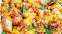 Loaded Chicken and Potato Casserole Loaded Chicken and Potato Casserole