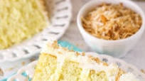 Coconut Custard Cake Coconut Custard Cake