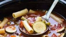 Slow Cooker Vegetable Minestrone Slow Cooker Vegetable Minestrone