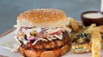 Barbecue Pork Chop Sandwiches with Crunchy Apple Slaw Barbecue Pork Chop Sandwiches with Crunchy Apple Slaw