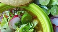 Green Chile Vegetable Pozole Green Chile Vegetable Pozole