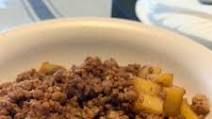 Chinese Style Mince Pork Potato Chinese Style Mince Pork Potato