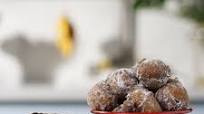 Carrot Cake Beignets with Chocolate Sauce Carrot Cake Beignets with Chocolate Sauce