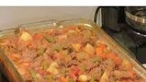 No-Peek Stew With Mushroom Soup No-Peek Stew With Mushroom Soup
