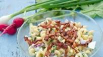 Ensalada de pasta con salsa barbacoa Ensalada de pasta con salsa barbacoa