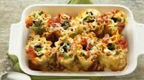 Cheesy Lasagna Rolls with Spinach and Ricotta Cheesy Lasagna Rolls with Spinach and Ricotta