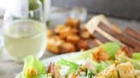 Chipotle Caesar Salad with Spicy Croutons Chipotle Caesar Salad with Spicy Croutons