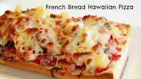 Easy French Bread Hawaiian Pizza Easy French Bread Hawaiian Pizza