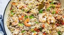Cajun Dirty Rice with Shrimp Cajun Dirty Rice with Shrimp