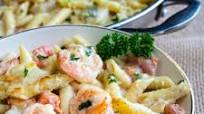 Garlic Shrimp Pasta Bake Garlic Shrimp Pasta Bake