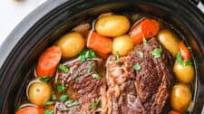 Easy Slow Cooker Pot Roast Easy Slow Cooker Pot Roast