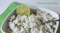 Cilantro Lime Rice (in rice cooker) Cilantro Lime Rice (in rice cooker)