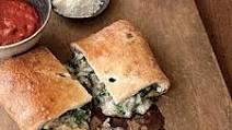 Fast & Easy Dinner: Green Calzone Fast & Easy Dinner: Green Calzone