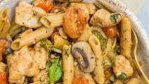 One Pan Balsamic Chicken, Pasta & Vegetables One Pan Balsamic Chicken, Pasta & Vegetables