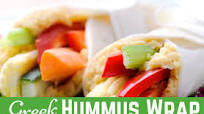 Greek Hummus Wrap Greek Hummus Wrap