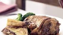 Braised lamb shanks Braised lamb shanks
