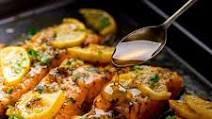 Honey Garlic Butter Baked Salmon Honey Garlic Butter Baked Salmon