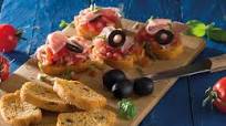 Bruschetta tomate-olive Bruschetta tomate-olive
