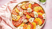 Winter Citrus Caprese Salad Winter Citrus Caprese Salad